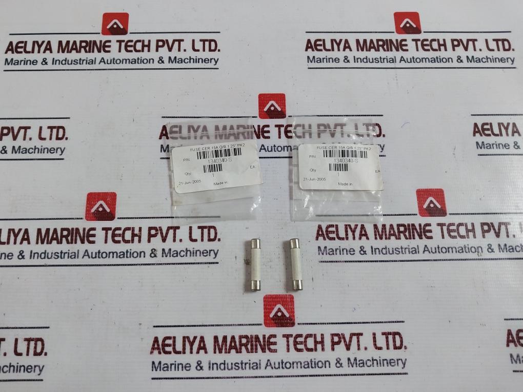1340340-s Ceramic Fuse 15a Q/b 1.25”