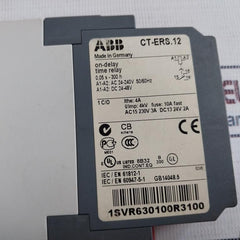 Abb Ct-ers.12 On-delay Time Relay Ac 24-240V 50/60Hz