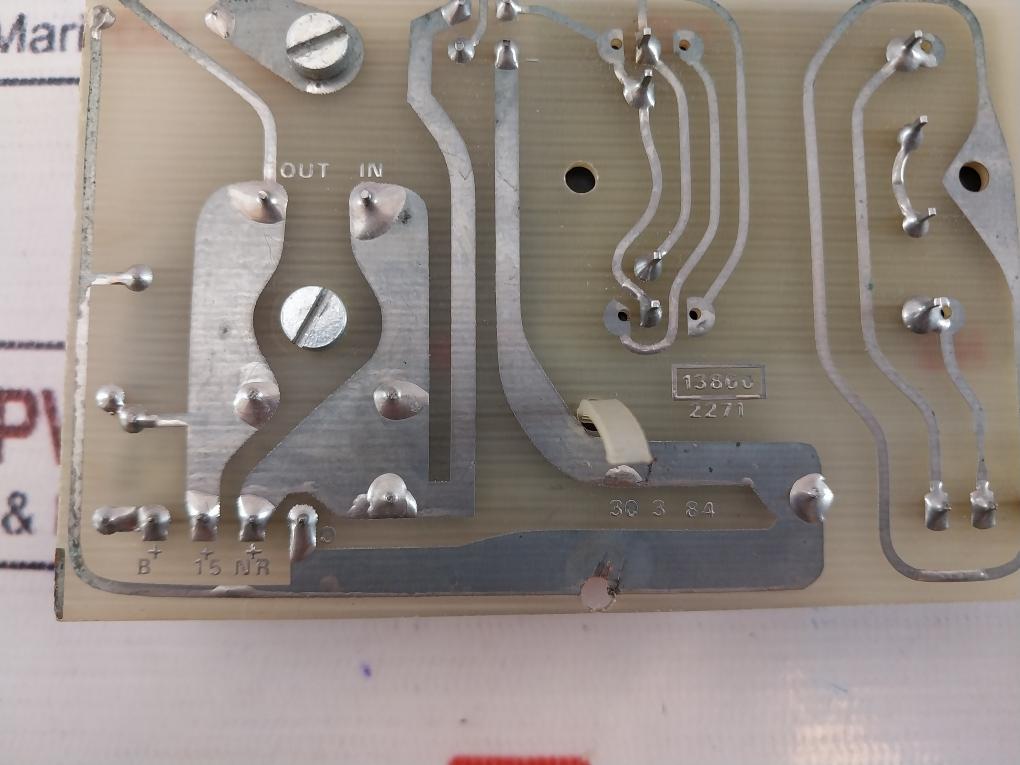 13860 Circuit Board 2271 110v 50-60hz, 18v 0.1a