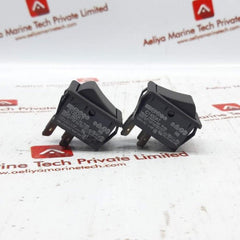 Lot Of 2X Ove C1450At Black Plastic On Off Rocker Switch