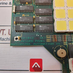 Norcontrol Automation Na1012.3 Operators Panel Dc7 Ha221119B