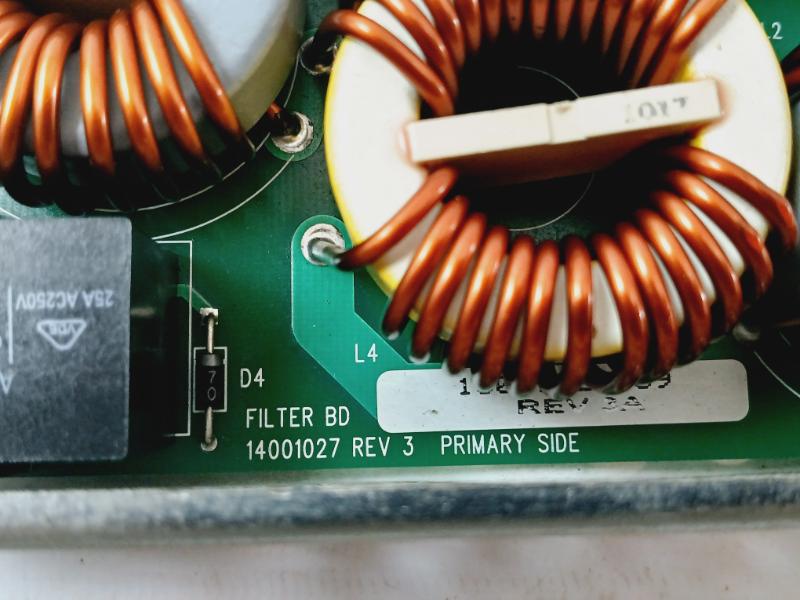 14001027 Rev 3 Power Line Filter Module 15001027-09,11001052-09 Rev.3A,2