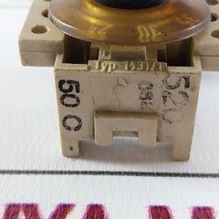 143171 Panel Mount Thermostat 16/250 10-50 C