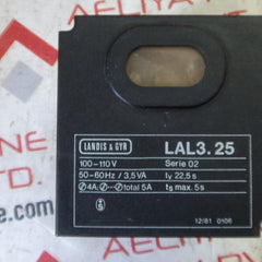 LANDIS & GYR LAL3.25 Program Relay Oil & Gas Burner Sequence Controller