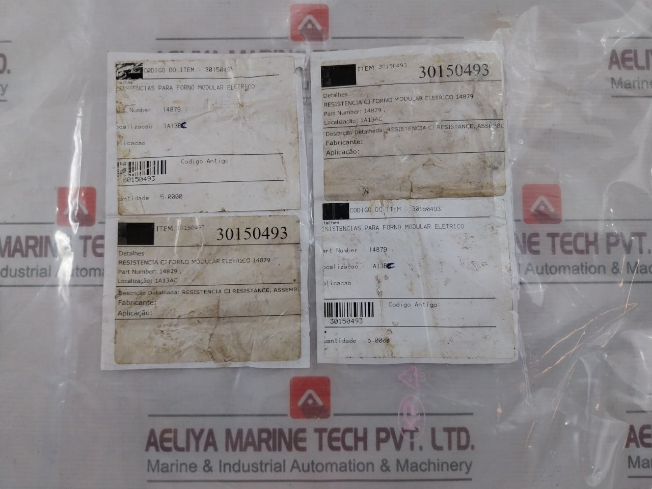 14879 Electric Modular Oven Resistance 2500W 480V 1006