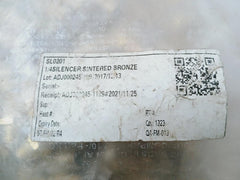 Lot of 50X 1/4 Inch Silencer Sintered Bronze (SL0201)