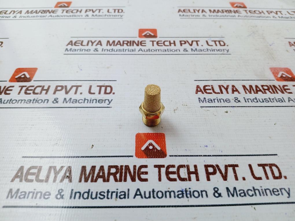 Lot of 50x 1/4 Inch Silencer Sintered Bronze (SL0201)