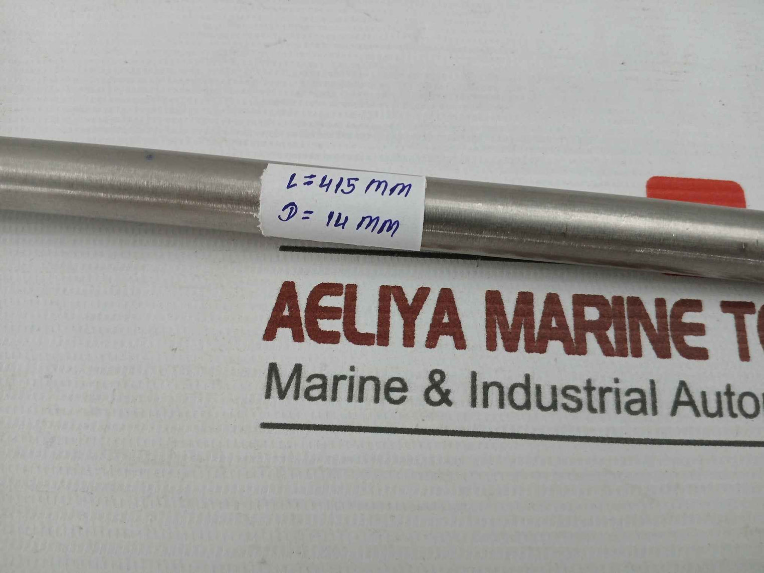 Thermowell For Temperature Sensor G 1/2 Male Thread 415 Mm-length 14 Mm-diameter -360 Gm