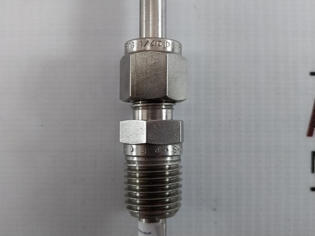1/4 Npt 316 Stainless Steel S Joint Type Temperature Sensor 70Mm H6D13