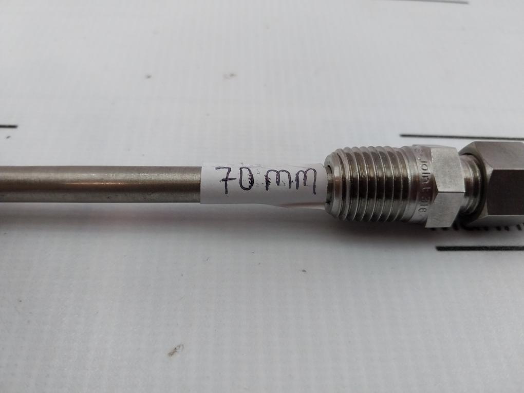 1/4 Npt 316 Stainless Steel S Joint Type Temperature Sensor 70Mm H6D13