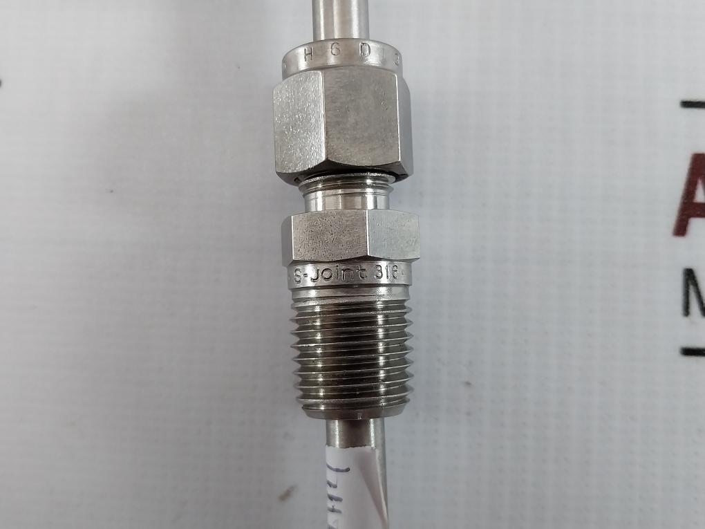 1/4 Npt 316 Stainless Steel S Joint Type Temperature Sensor 70Mm H6D13