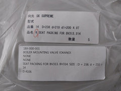 14 Seat Packing For Bv313, Bv314 Boiler Mounting Valve 18X-000-001