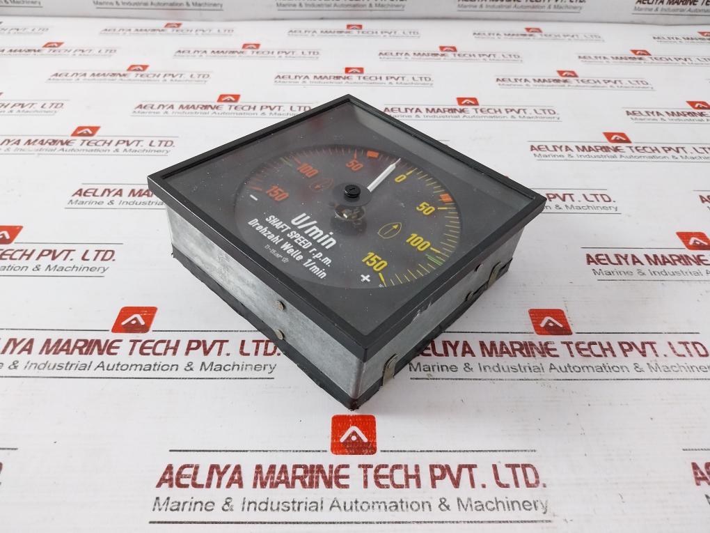 '-150-0-+150 U/min Shaft Speed Rpm Meter 10v 24v