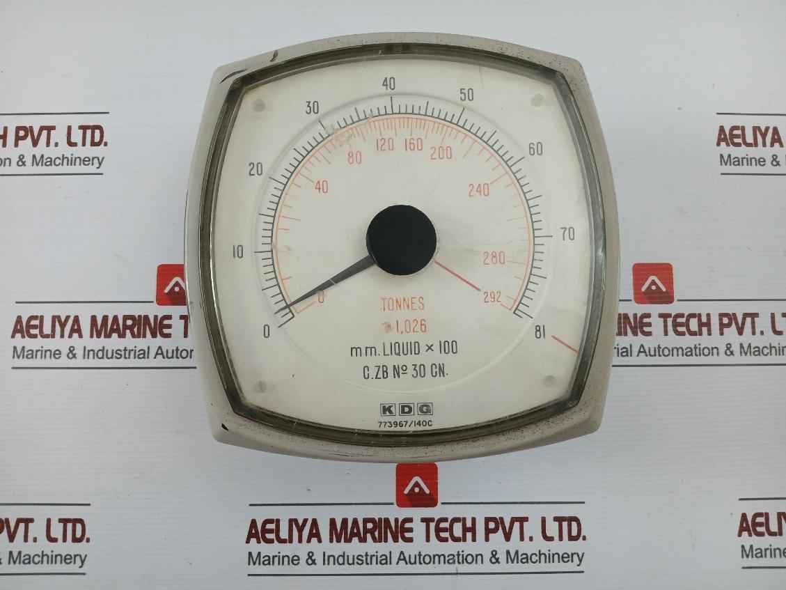 Kdg 150Mm Electrical Indicator 0—81 Mm.Liquidx100 8200/1Ma