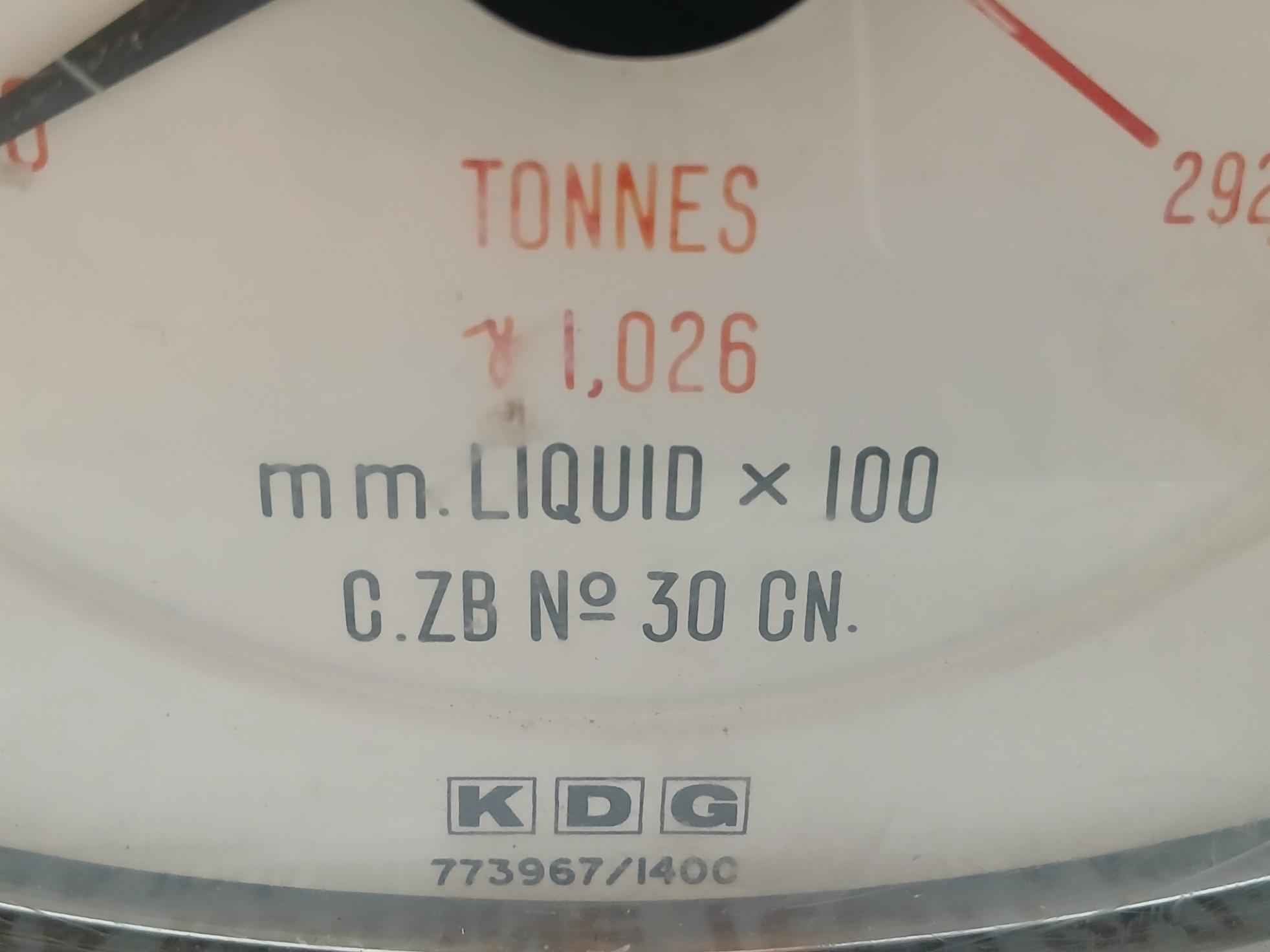 Kdg 150Mm Electrical Indicator 0—81 Mm.Liquidx100 8200/1Ma