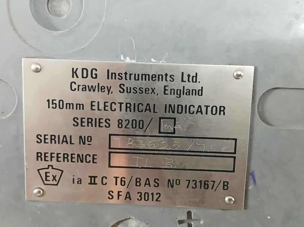 Kdg 150Mm Electrical Indicator 0—81 Mm.Liquidx100 8200/1Ma