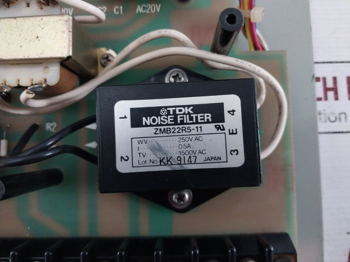 Tdk Zmb22R5-11 Noise Filter 1500V Ac 250V Ac 100/110 Vac My 3
