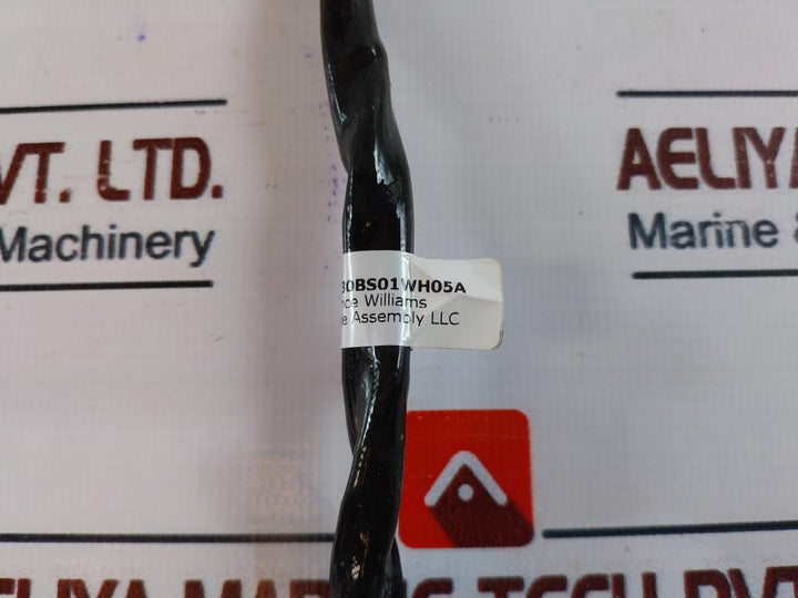 151X1230Bs01Wh05 White 87In Shunt Grid Ae Wire Cable Assembly Rev: A