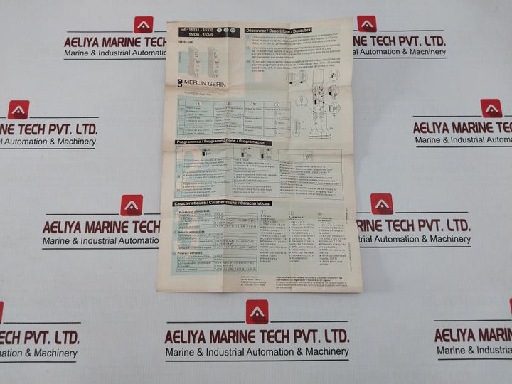 15335 Multi 9 Mechanical Time Switch 230-240V/50-60Hz Merlin Gerin