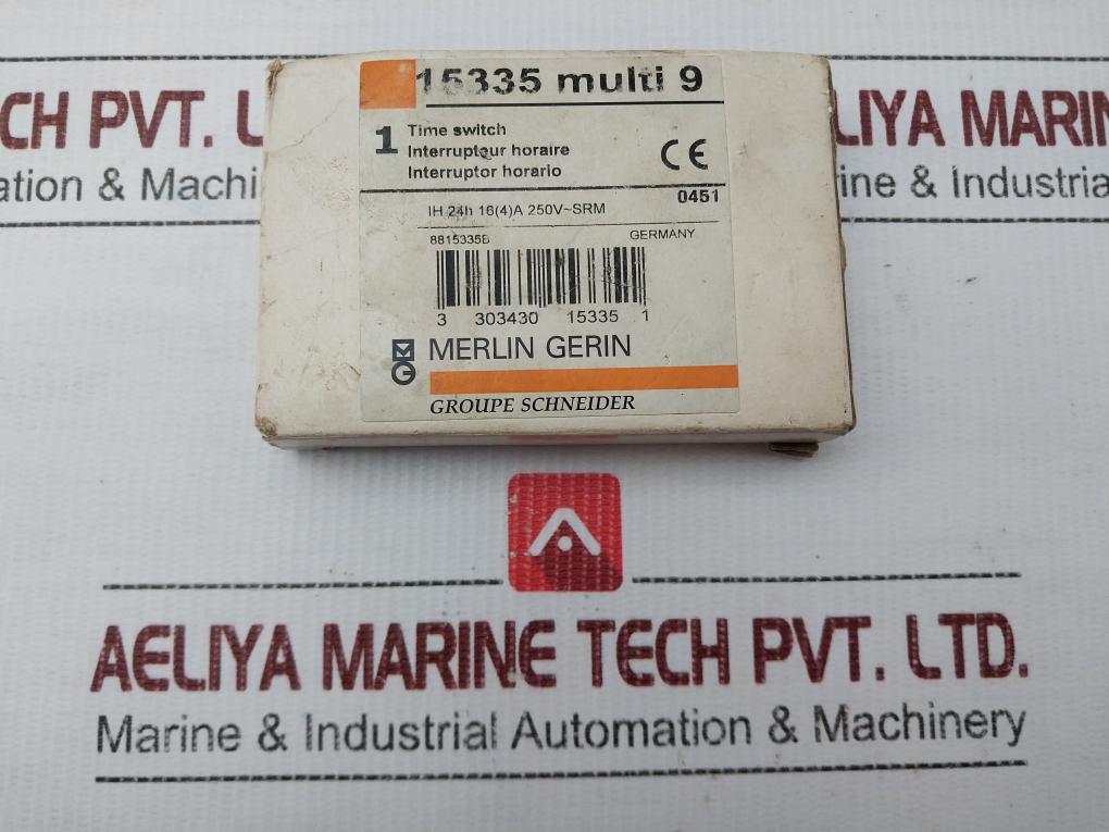 15335 Multi 9 Mechanical Time Switch 230-240V/50-60Hz Merlin Gerin