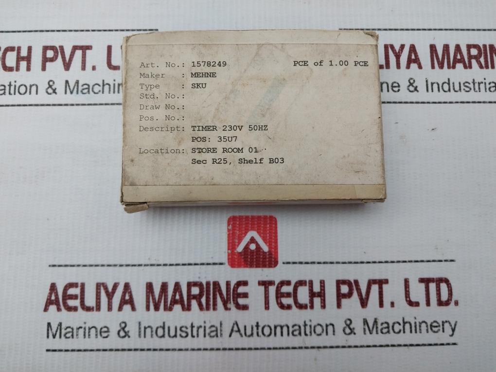 15335 Multi 9 Mechanical Time Switch 230-240V/50-60Hz Merlin Gerin