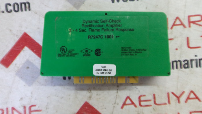 Honeywell r7247c 1001 dynamic self check rectification amplifier