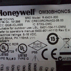 Honeywell omniclass om30bhoncs omniclass contactless smart card readers