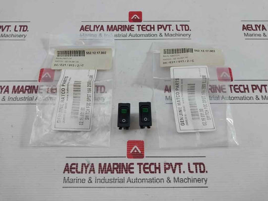 155 Marquardt Green Rocker Switch 250V Ac