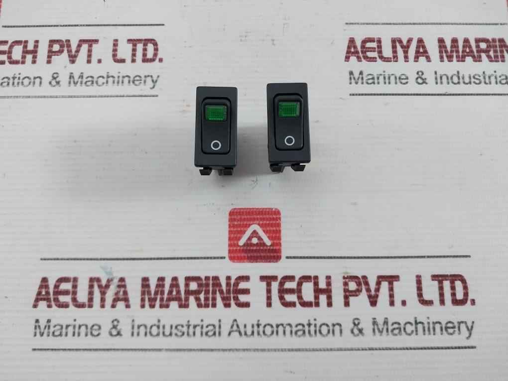 155 Marquardt Green Rocker Switch 250V Ac
