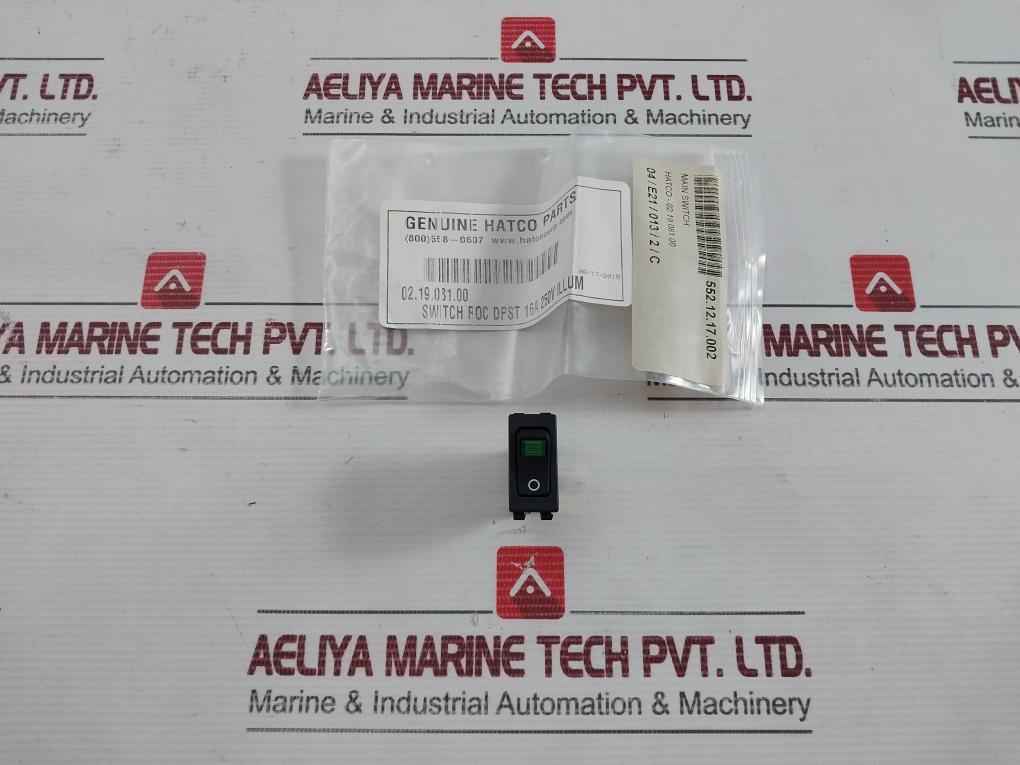 155 Marquardt Green Rocker Switch 250V Ac
