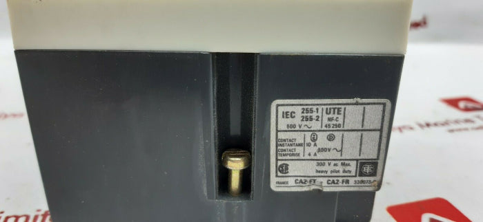 Telemecanique ca2-fr 141 200v50hz 208v60hz relay
