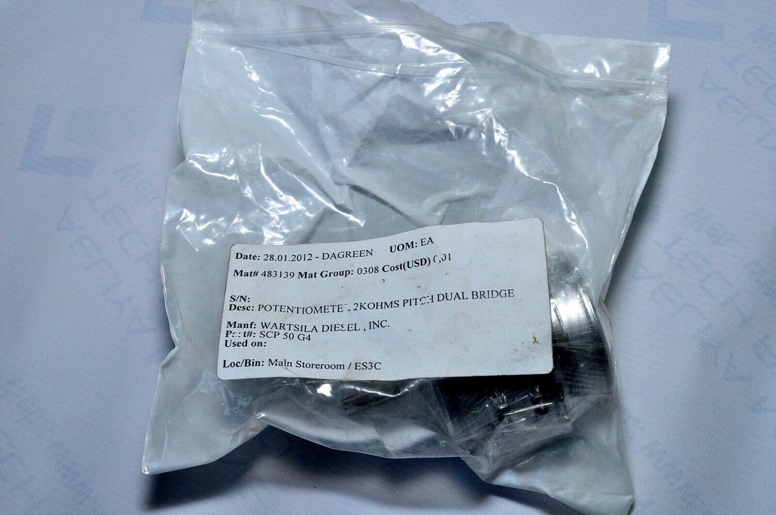 Sakae Scp50g4 Potentiometer
