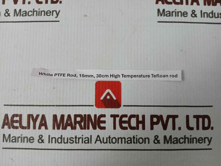 15Mm White Ptfe Rod 30Cm High Temperature