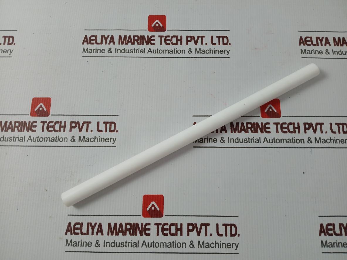 15Mm White Ptfe Rod 30Cm High Temperature