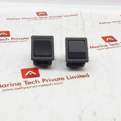 Lot Of 2X Ove C1450At Black Plastic On Off Rocker Switch