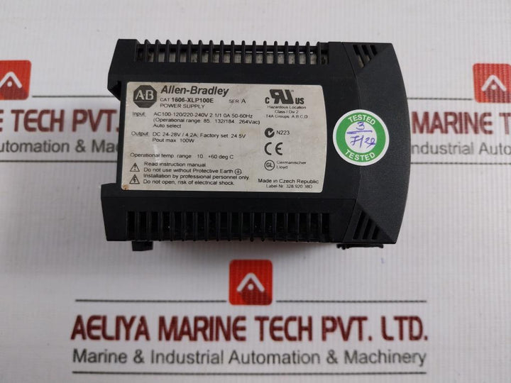1606-xlp100E Allen-bradley Compact Power Supply 100 W Ab