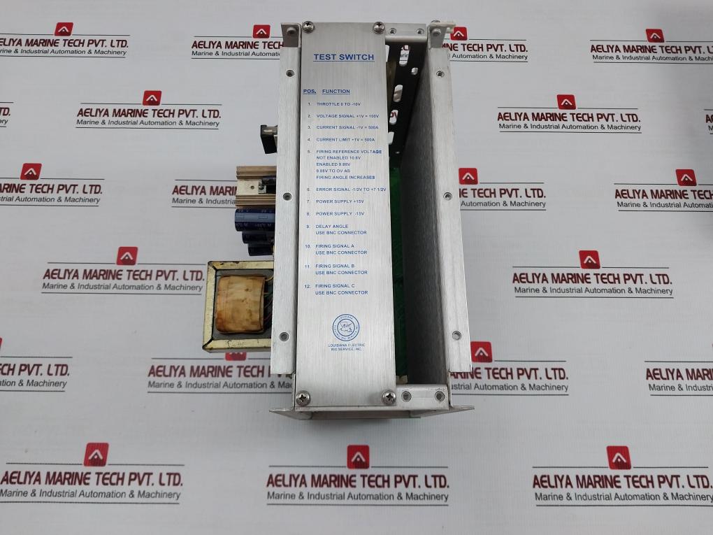 160801 Louisiana Electric Rig Service 160803 Scr Control Module