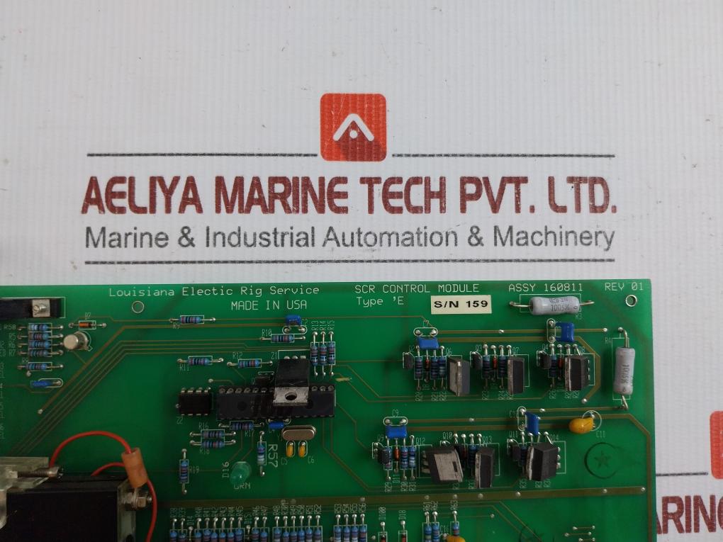 160811 Automation Control Module Louisiana Electric 15-0-15 Dc Volts