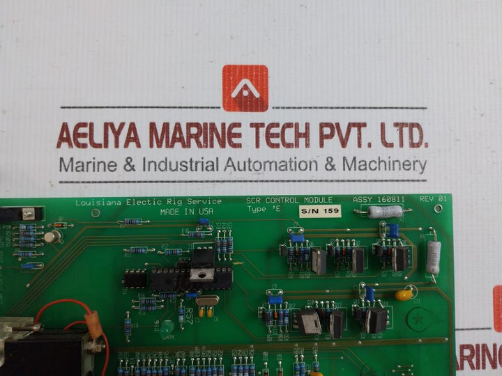 160811 Automation Control Module Louisiana Electric 15-0-15 Dc Volts
