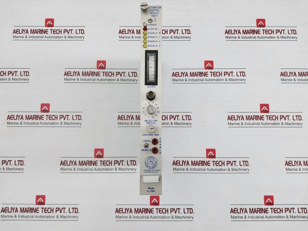160811 Interface Controller Pcb Module Rev 01 Louisiana Electric Rig Service