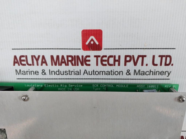160811 Interface Controller Pcb Module Rev 01 Louisiana Electric Rig Service