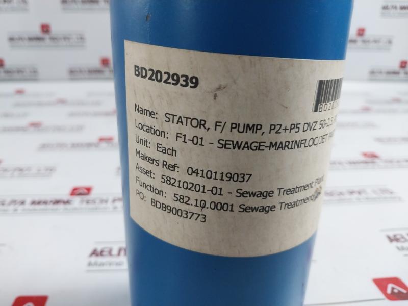 1608920 Stator For Pump, P2+P5 DVZ 50-2.5, Sewage Treatment Unit