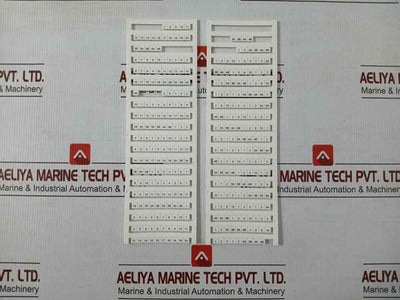 1609820000 Terminal Block Marker Weidmuller