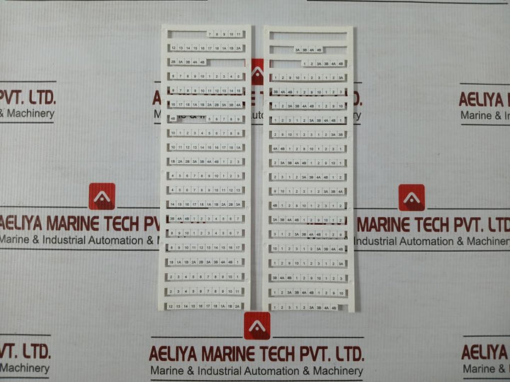 1609820000 Terminal Block Marker Weidmuller
