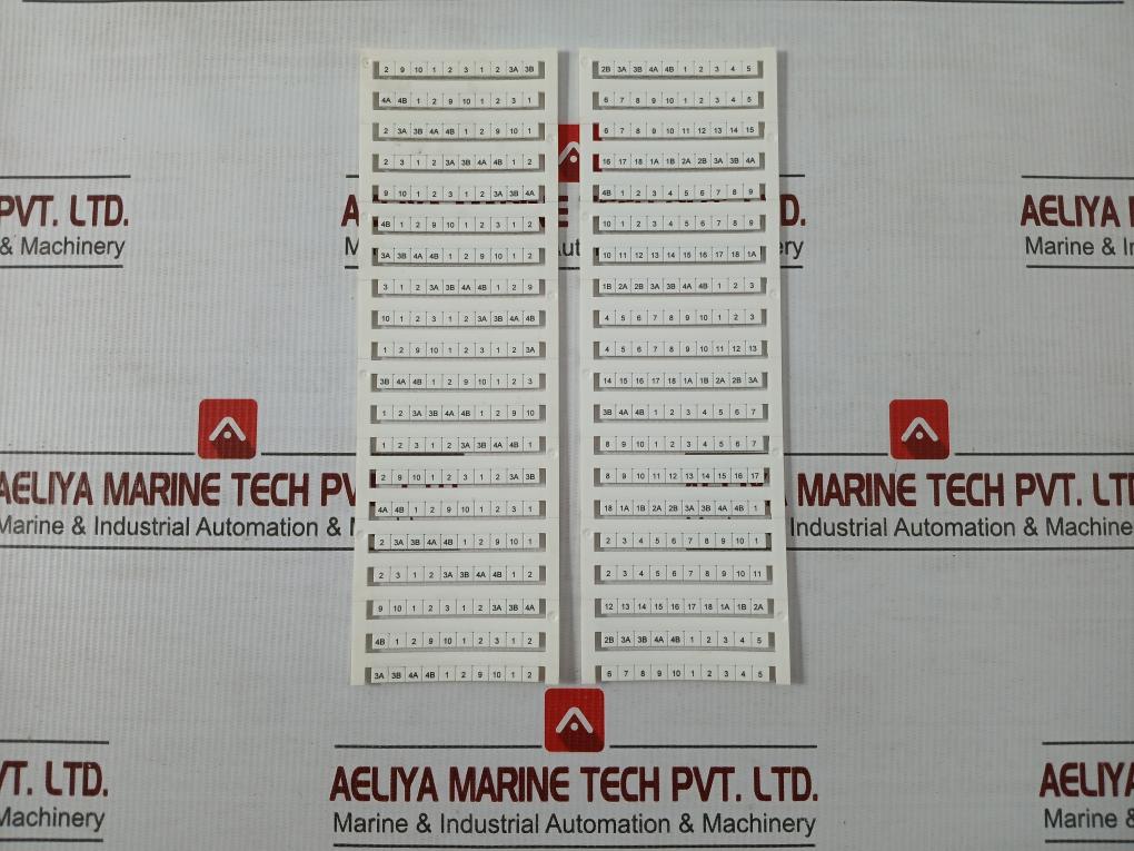 1609820000 Terminal Block Marker Weidmuller