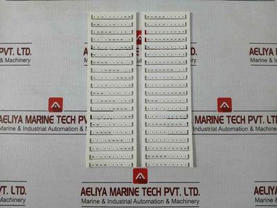 1609820000 Terminal Block Marker Weidmuller