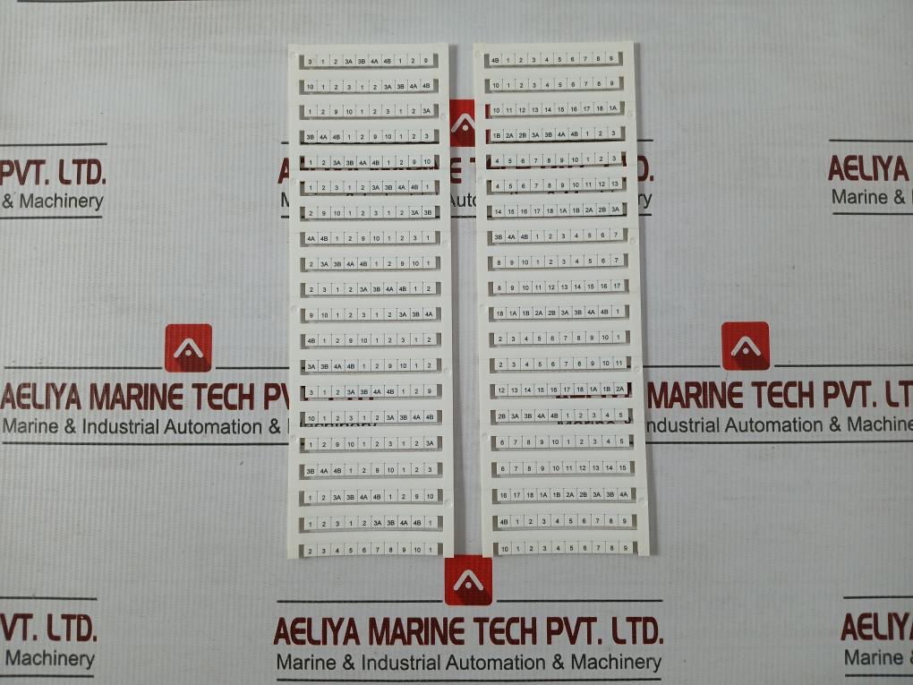 1609820000 Terminal Block Marker Weidmuller