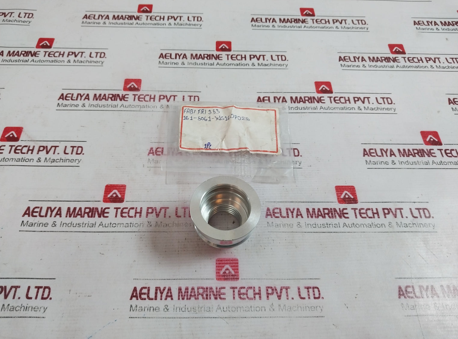 161-5061-yjs1607025 Custom‐Machined Threaded Adapter/Seat Fabi Fri 355