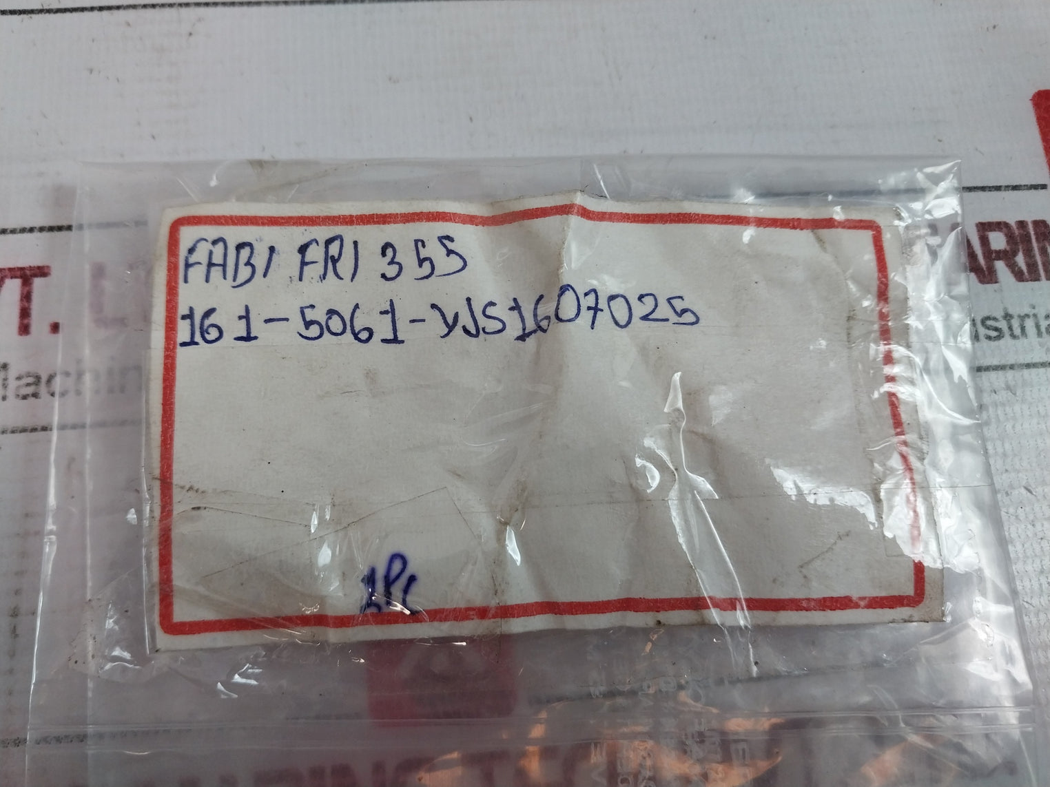 161-5061-yjs1607025 Custom‐Machined Threaded Adapter/Seat Fabi Fri 355