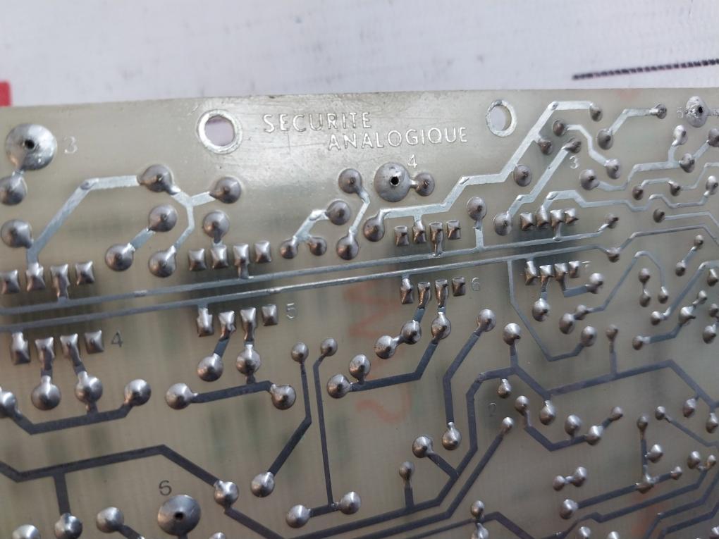 1620 Securite Analogique Printed Circuit Board